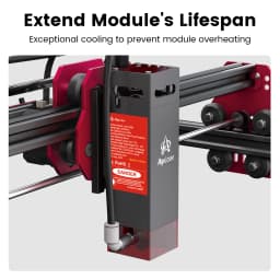 AlgoLaser Laser Engraver Air Compressor Air Assist Pump With 30L/Min Air Output For CNC Laser Engraver Adjustable Speed Low Nois