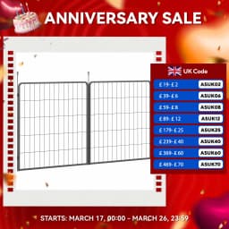 PawHut 2 Piece Expansion Pack Dog Pen for 80cm High Animal Pen