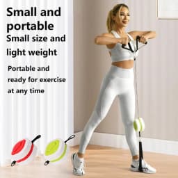 Resistance Fitness Power Pull Pump Adjustable Dumbbell Rowing Machine Equipment Comprehensive Training Pump Arm Strength Device