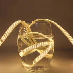 Super Bright SMD 5630 5730 LED Strip 220V With EU Plug 180LEDs/m IP67 Waterproof Warm White In-Outdoor Flexible Light