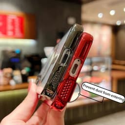 Luxury Plating Clear Magnetic For Magsafe Wireless Charge Case For Samsung Galaxy S20 S21 S22 S23 S24 Ultra Plus Silicone Cover