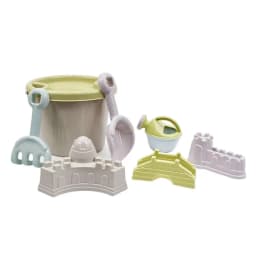 Kids Beach Sand Toys Set Toddler Travel Size Beach Kit Fun Rake Shovel Complete Sandbox Toys Sand Bucket For Boys Girls Summer