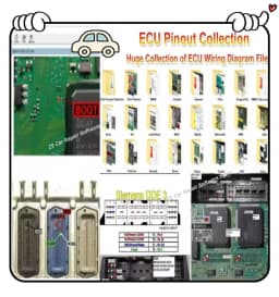 ECU Pinouts Collection: Photo Repair Guide + PDF Instructions Car Repair Tool with ECU Pinout Maps versus ALLDATA for Automotive