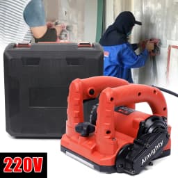1600W Wall Shovel,200mm Planer Width,0-4mm Adjustable Depth, Equipped with Replaceable Side Knives,Alloy Cutter Head& Scientific