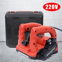 1600W Wall Shovel,200mm Planer Width,0-4mm Adjustable Depth, Equipped with Replaceable Side Knives,Alloy Cutter Head& Scientific