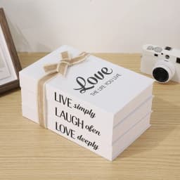 3pcs/lot Fake Books Ornament Bedroom Fashion Shooting Props Bookshelf Decor Home Decor Coffee Table Decoration Decorative Book