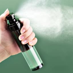 Clear Refillable Spray Bottles with Lids- Portable Fine Mist Travel Size for Toner, Essential Oil, Moisturizer- Empty Cosmetic C