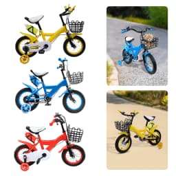 Blue/yellow/red Kids Bike 12 Inch Bicycle for Kids Young Girls Kids Bike Suitable 2-4 Years Old
