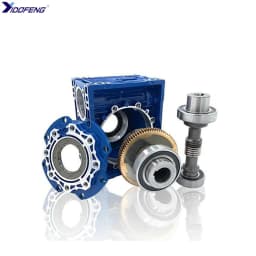 [EU Stock] NMRV030 Speed Reducer Worm DC Motor Gearbox 14mm Output 10:1-40:1 Worm Gearbox Speed Reducer for NEMA 23 Motor