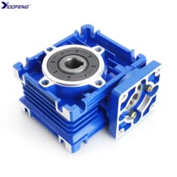 [EU Stock] NMRV030 Speed Reducer Worm DC Motor Gearbox 14mm Output 10:1-40:1 Worm Gearbox Speed Reducer for NEMA 23 Motor