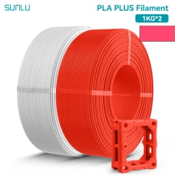 SUNLU 2KG PLA/PETG/PLA PLUS Filament 1.75mm 1KG Without Tray 3D Printer Filament for 3D Pen & Refill Filament