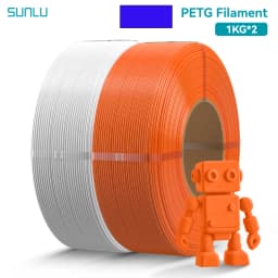 SUNLU 2KG PLA/PETG/PLA PLUS Filament 1.75mm 1KG Without Tray 3D Printer Filament for 3D Pen & Refill Filament