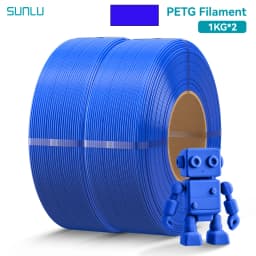 SUNLU 2KG PLA/PETG/PLA PLUS Filament 1.75mm 1KG Without Tray 3D Printer Filament for 3D Pen & Refill Filament