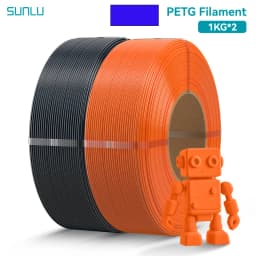 SUNLU 2KG PLA/PETG/PLA PLUS Filament 1.75mm 1KG Without Tray 3D Printer Filament for 3D Pen & Refill Filament