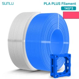 SUNLU 2KG PLA/PETG/PLA PLUS Filament 1.75mm 1KG Without Tray 3D Printer Filament for 3D Pen & Refill Filament