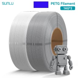 SUNLU 2KG PLA/PETG/PLA PLUS Filament 1.75mm 1KG Without Tray 3D Printer Filament for 3D Pen & Refill Filament