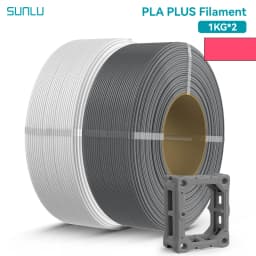 SUNLU 2KG PLA/PETG/PLA PLUS Filament 1.75mm 1KG Without Tray 3D Printer Filament for 3D Pen & Refill Filament