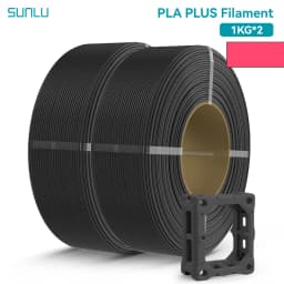 SUNLU 2KG PLA/PETG/PLA PLUS Filament 1.75mm 1KG Without Tray 3D Printer Filament for 3D Pen & Refill Filament