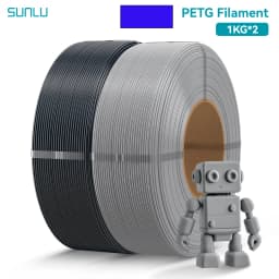 SUNLU 2KG PLA/PETG/PLA PLUS Filament 1.75mm 1KG Without Tray 3D Printer Filament for 3D Pen & Refill Filament
