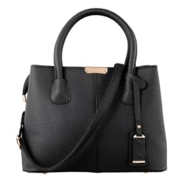 Voltsify Vintage Casual PU Leather Tote Handbag with Adjustable Removable Shoulder Strap