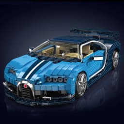 Mould King 10111 Technical Car Toys The Blue Sport Car Building Block Assembly Racing Car Model Brick Set Kids Christmas Gift