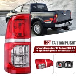 FOR TOYOTA HILUX PICKUP REAR TAIL LIGHT LAMP LEFT + RIGHT SIDE MK6 MK7 2005-2015