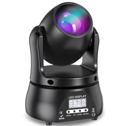 LeLeght 40W Mini Beam Moving Head Light Stage Light Standard DMX512 13CH for DJ Concert Party Weddings Nightclub Dance Hall