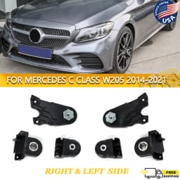 6pcs Set Front Headlight Headlamp Bracket Tab Repair Kit For Mercedes C Class W205 2014-2021 C43 C63 C180 C200 C250 C300 C350
