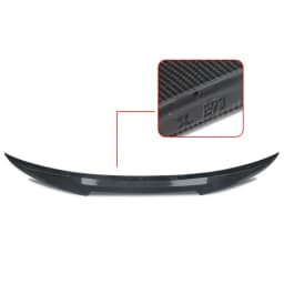 Magickit Rear Trunk Spoiler Wing Lip for BMW E93 328i 335i M3 Convertible 2 Door 2006-2013 Carbon Look Rear Trunk Tail Spoiler