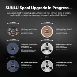 SUNLU 1KG 3D Printer Shiny Silk PLA Filament 1.75mm 1000g Neatly Wound 3D Filament for 3D Printer and 3D Pen
