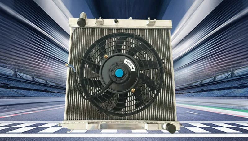 3 ROW ALUMINUM RADIATOR FOR RANGE ROVER II LP P38A 4.0i/4.6i V8 1994-1998+FAN