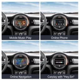 Wireless CarPlay Android Auto For BMW Mini R55 R56 R57 R58 R59 R60 R61 F54 F55 Clubman Countryman Hardtop John Cooper F56 F57