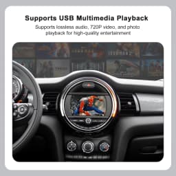 Wireless CarPlay Android Auto For BMW Mini R55 R56 R57 R58 R59 R60 R61 F54 F55 Clubman Countryman Hardtop John Cooper F56 F57