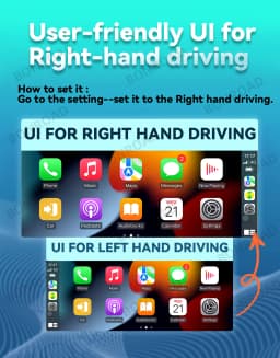 BONROAD 1920*720 10.25 Car Multimedia Touch Screen Wireless CarPlay Android Auto Radio GPS Stereo For Mercedes Benz E Class W212 Mirroring Airplay Autolink Navigation Display