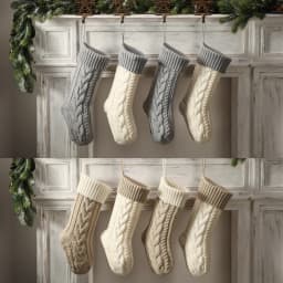 Knit Comfortable And Exquisite Large Capacity Christmas Gift Socks To Hold All Gifts And Other Gifts Type i