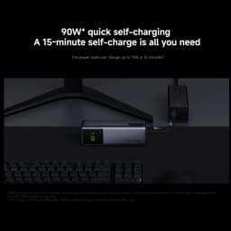 Xiaomi 165W Power Bank 10000mAh, 120W Output Via Integrated Cable USB C Dual Ports LED Screen Portable Charger For Macbook iPhone Xiaomi