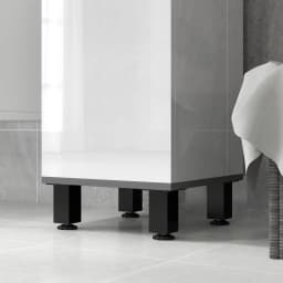 HOMCOM Bathroom Cabinet with Adjustable Shelves, Double Doors and Drawer