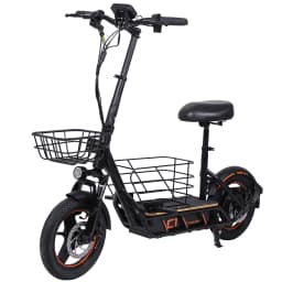 750W Motor 48V 18Ah Battery Electric Scooter for Adults Load 330Lbs Commuter Scooter with Box Urban commuting electric bicycles