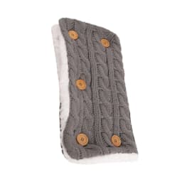 Newborn Baby Winter Warm Pram Pushchair Armrest Infant Button Knit Swaddle Wrap