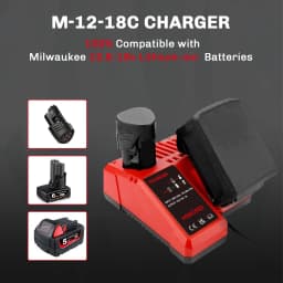 VANON 1/2/4 Pcs 9.0Ah Li-on Replace for Milwaukee 18V M18 Battery Pin,Suit for 18V Battery Tools&Charger 48-11-1850 48-11-1852