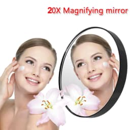 20X Magnifying Make up Mirror Cosmetic Vanity Handbag Small Travel Pocket Mirror