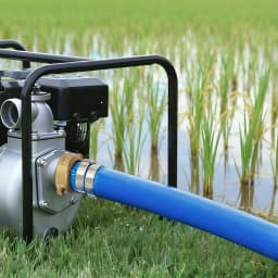 1.5" x 50 ft Lay Flat Water Discharge Hose, Backwash Hose for Swimming Pools, Industrial Agricultural Water Pump Drain Hose