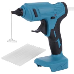 Hot Melt Glue Gun for Makita 18V Battery((Tools Only) with 10 Glue Sticks Heavy Duty Hot Glue Gun for Arts & Crafts & DIY