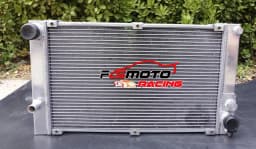 Aluminum Radiator + Fans For PORSCHE 944 2.5L /2.7L NON-Turbo 1983-1988 1984 1985 1986 1987 83 84 85 86 87 88 MT