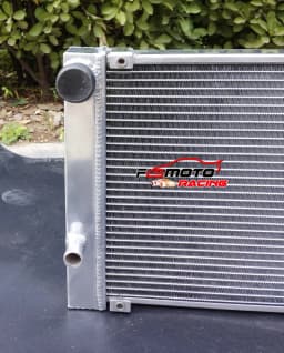 Aluminum Radiator + Fans For PORSCHE 944 2.5L /2.7L NON-Turbo 1983-1988 1984 1985 1986 1987 83 84 85 86 87 88 MT