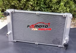 Aluminum Radiator + Fans For PORSCHE 944 2.5L /2.7L NON-Turbo 1983-1988 1984 1985 1986 1987 83 84 85 86 87 88 MT
