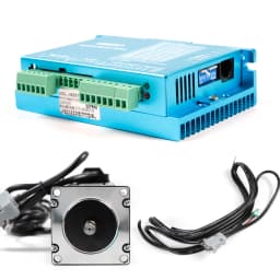 Closed Loop Stepper Motor Kit Servo Motor,Hybrid Driver Controller CNC Kit 24-60V DC for CNC Router Engraving Milling Machine