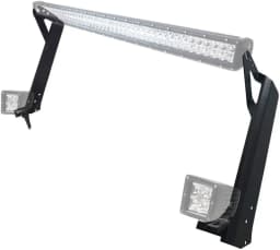 52 inch LED Light Bar Upper Windshield Mounting Bracket for 2007-2017 Jeep Wrangler JK 4WD, Wrangler Unlimited JK 4WD/2WD