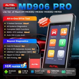 Autel MaxiDiag MD906 PRO Auto Scanner Tools Car Diagnostic Tool OBD2 Code Reader with CAN FD Upgraded of MD806PRO MD808PRO