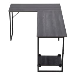 Voltsify Modern L-Shaped Computer Desk Gaming Desk Study Table Writing Desk, 143cm W X 110cm D X 75cm H